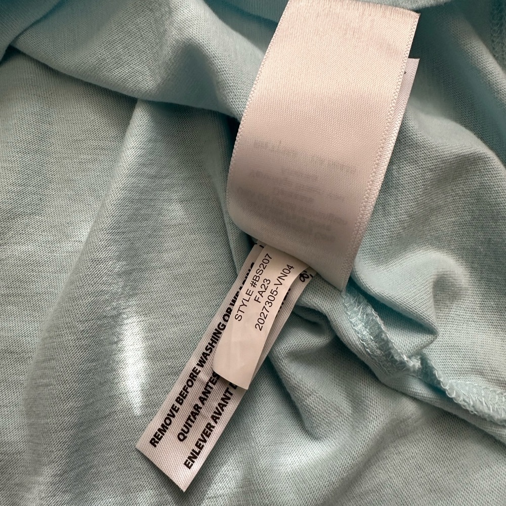 ✨ J.Crew Ruffle Sleeve Top – Light Blue – Size M - Picture 5 of 7